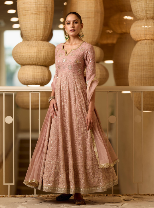 Chikankari Anarkali