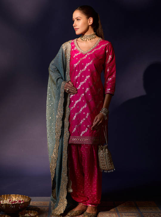 Banarsee Silk Salwar Kurta