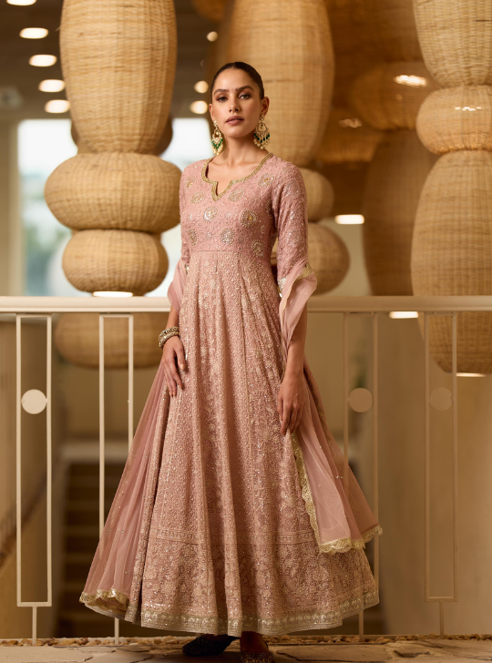Chikankari Anarkali