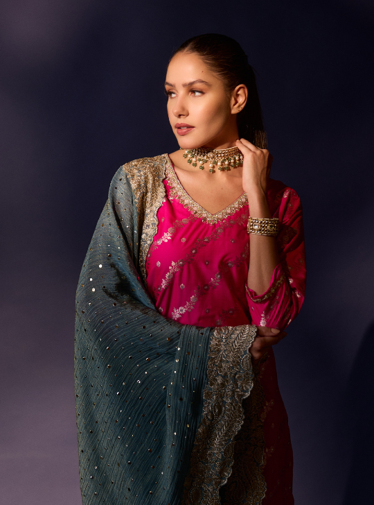 Banarsee Silk Salwar Kurta