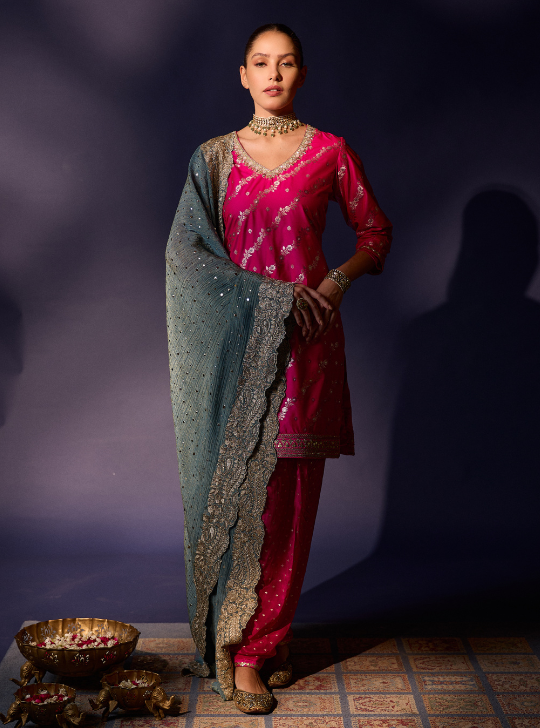 Banarsee Silk Salwar Kurta