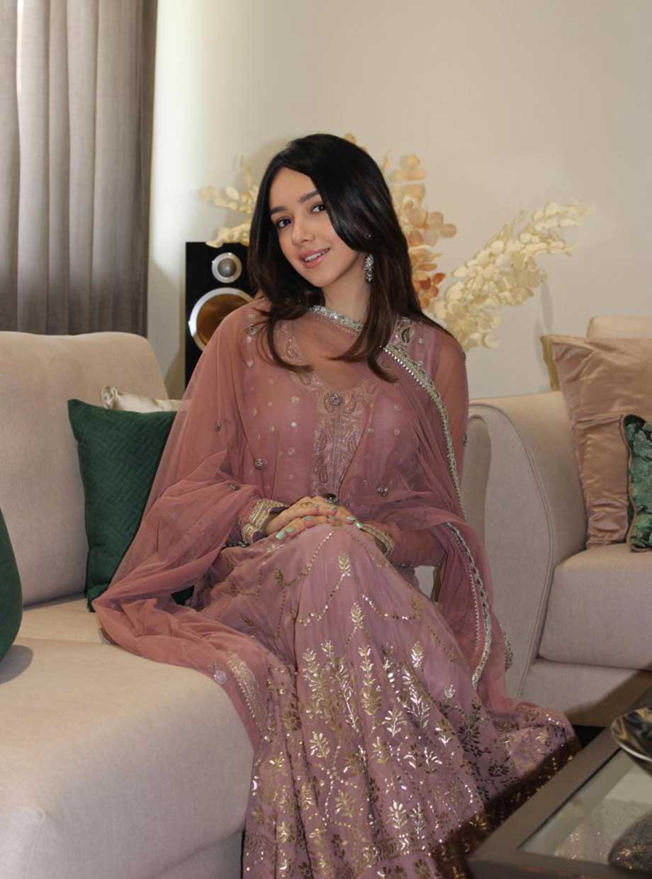 ⁠Foil Anarkali